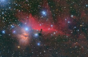 绿图幡薄，马头星云是事物的表征